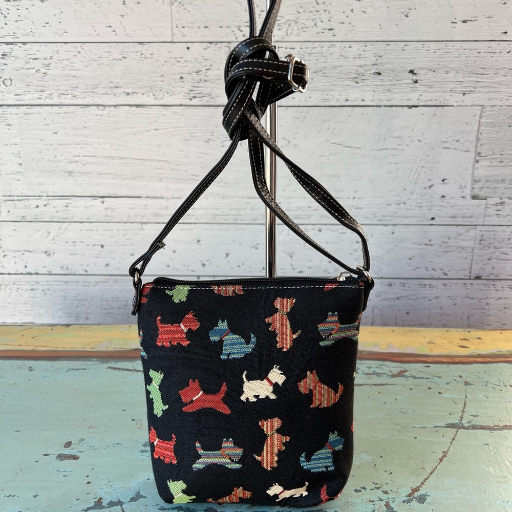 Dog Theme Cross Body Bag